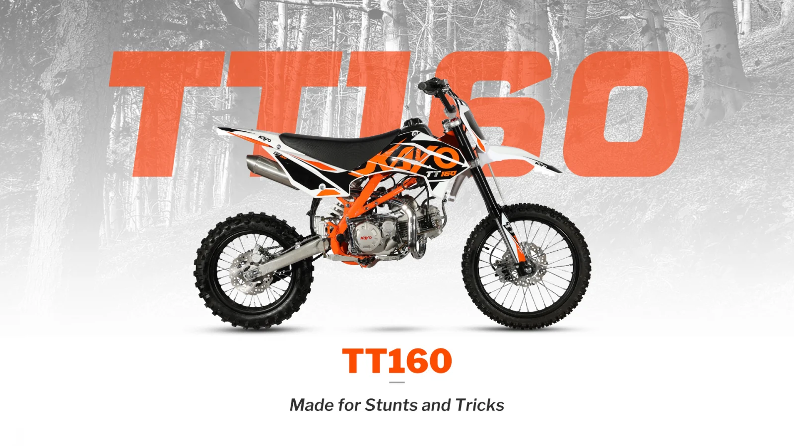 KAYO - Motocicleta PitBike TT160
