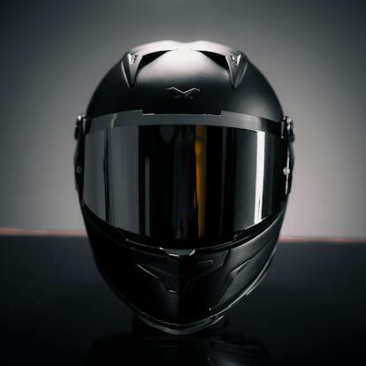 ECHIPAMENTE - NEXX X.R2 Plain Black Silver Edition