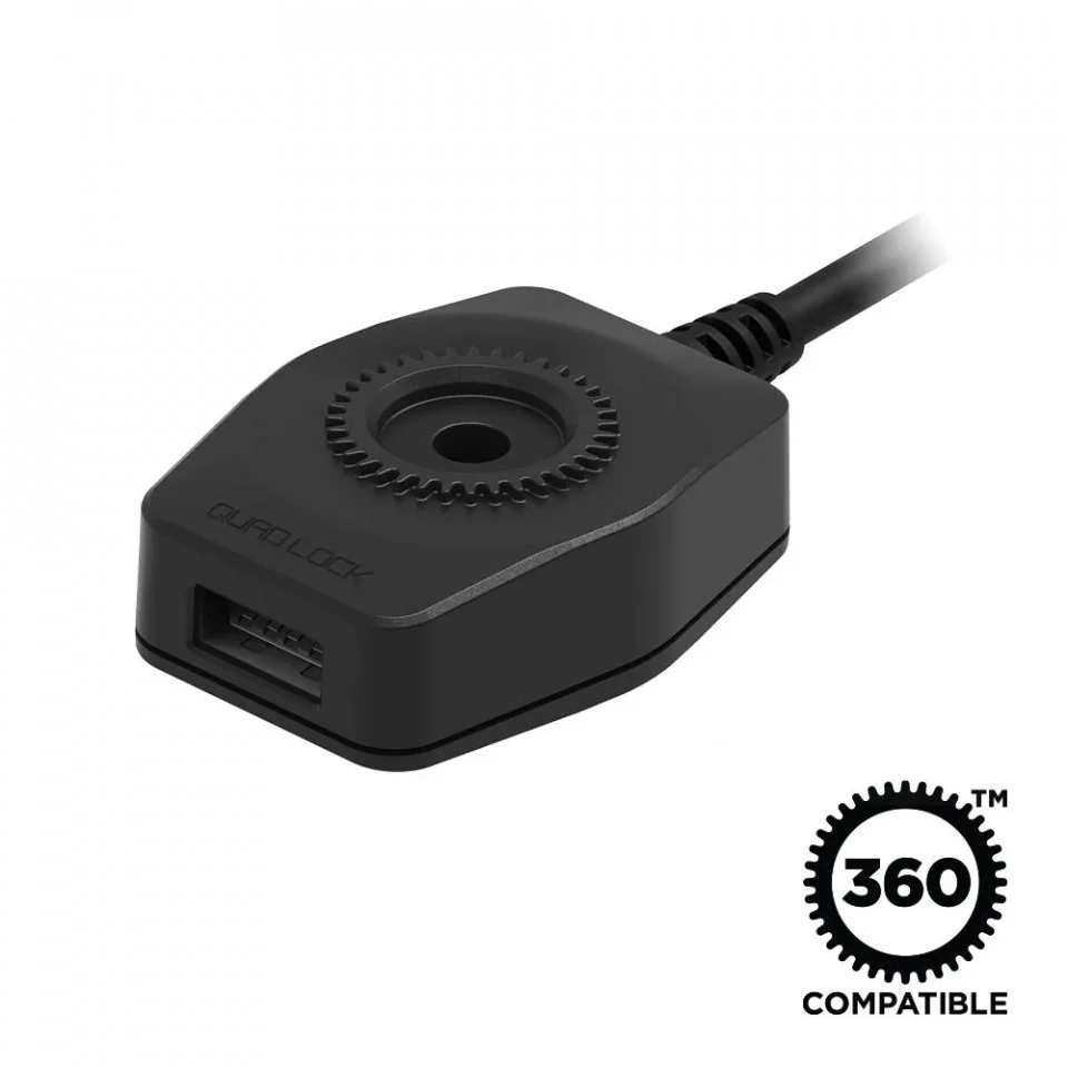 Suporti telefon - tablete - Quad Lock Incarcator USB