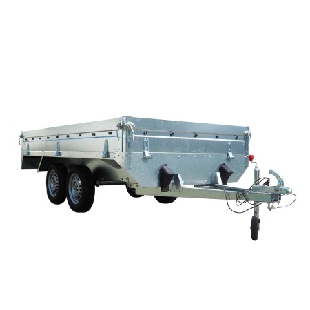 Remorci dublu-ax 750 kg - Remorca Cargo QSD 3100X1600X300 750 kg