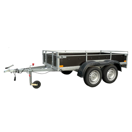 Remorci dublu-ax 750 kg - Remorcă REPO QRDP 2400 x 1250 x 390 mm 750 kg
