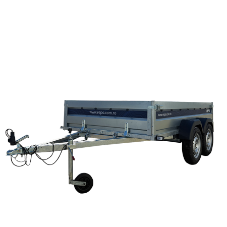 Remorci dublu-ax 750 kg - REPO QRDS 2600 x 1500 x 390 mm dublu ax 750 kg