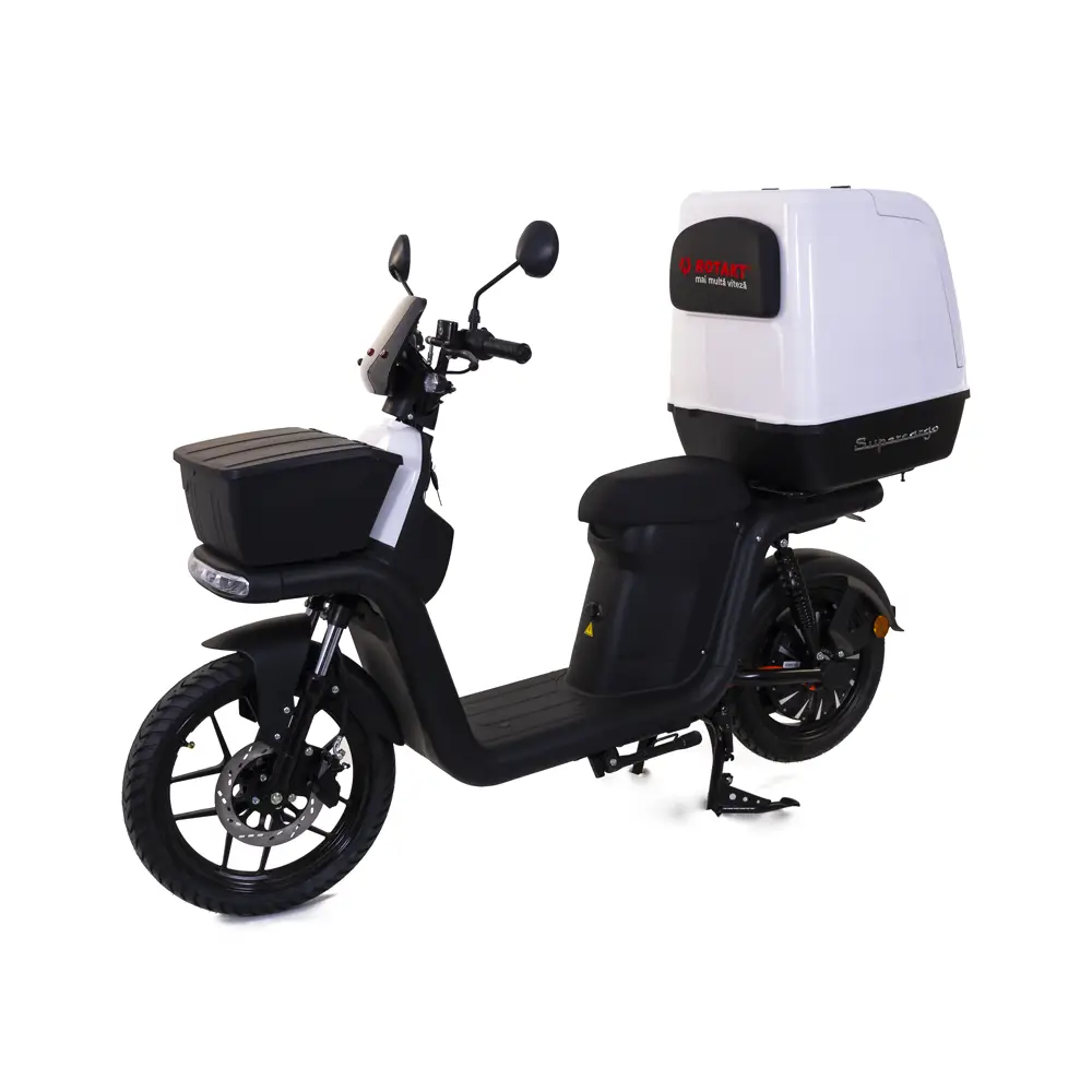 ROTAKT - Scuter electric Rotakt Supercargo Putere Maxima Motor 3000w 45km/h autonomie pana la 116km baterie Litiu-ion 60V 52Ah, Durată de încărcare 6-8h