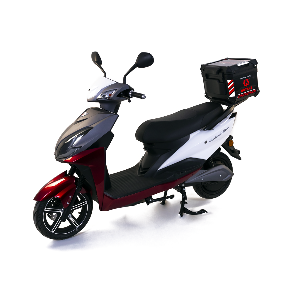 SCUTERE - Scuter Rotakt Galileo Ultra, Viteză maximă 45Km/h, Autonomie pana la 45Km, Putere 2400W, Acumulatori 72V / 30Ah, Timp de încărcare 6-8h, KeyLess Go, USB, NFC/Bluetooth