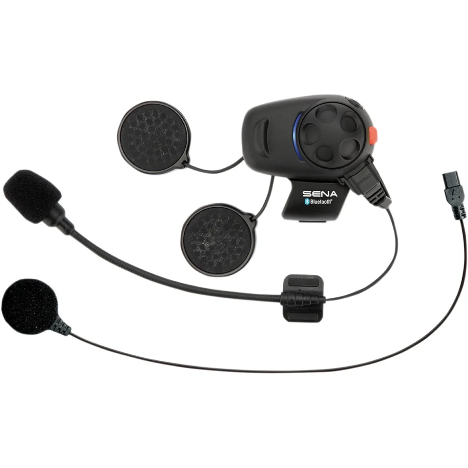 ACCESORII - Sistem comunicare moto complet Bluetooth INTERCOM SENA model SMH5-10 - kit 1 bucata (pentru 1 utilizator)