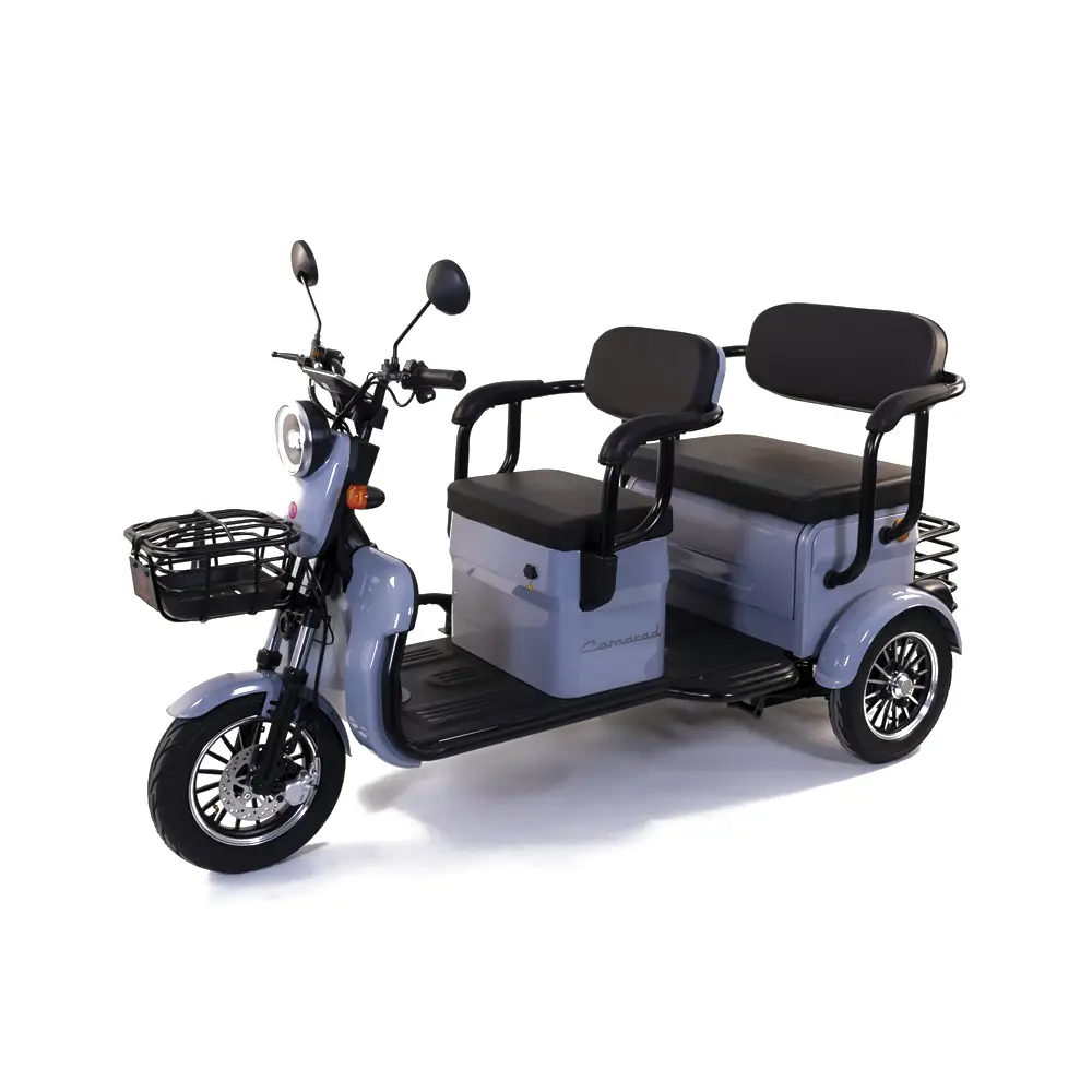 ROTAKT - Triciclu Electric Rotakt Camarad Autonomie pana la 58Km, Viteză Maximă 25km/h, Putere 1000W, Acumulatori 60V/20Ah, Timp de încărcare 6-8h, Fără Permis