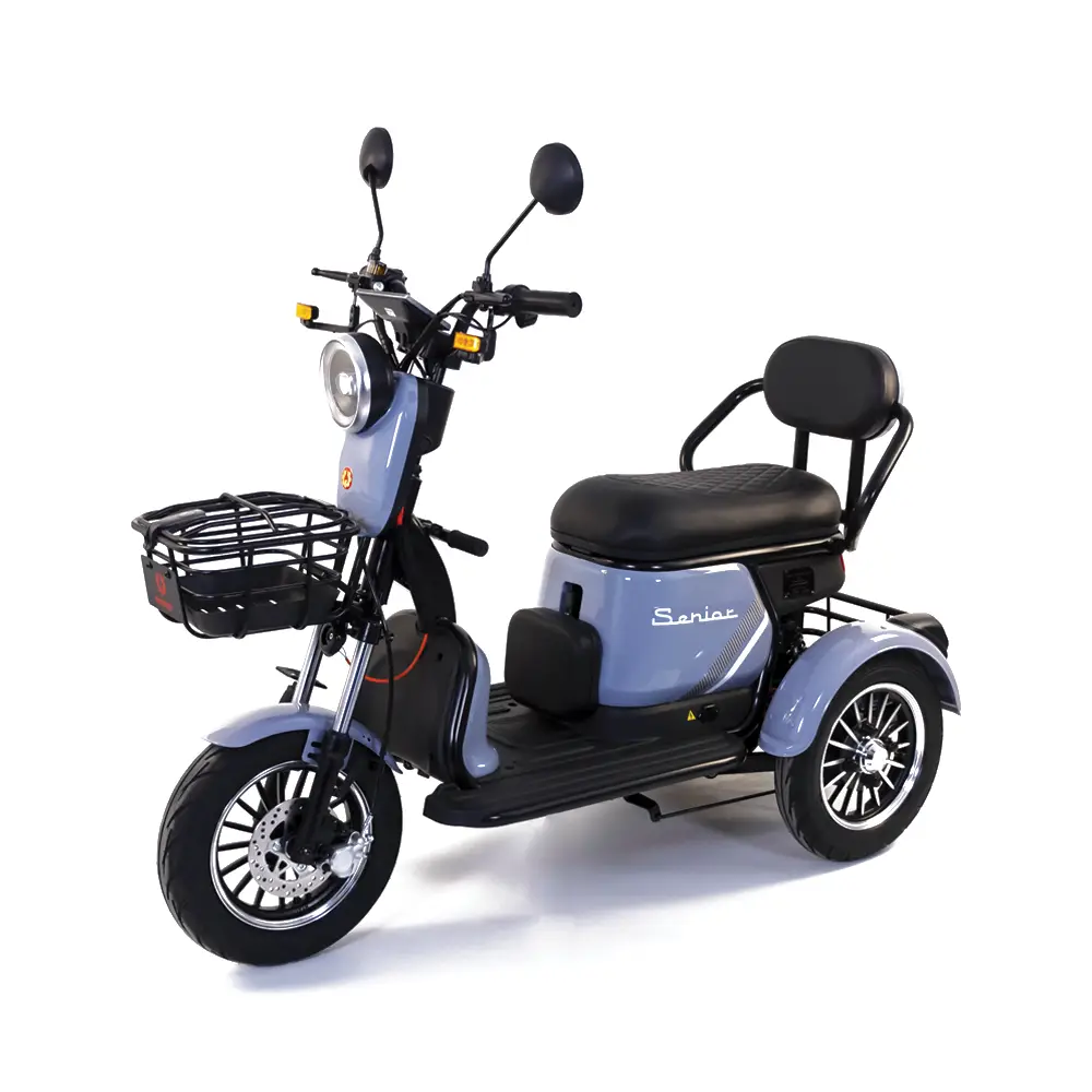 ROTAKT - Triciclu electric Rotakt Senior motor 1000w viteza 25km/h autonomie pana la 62km, fara permis