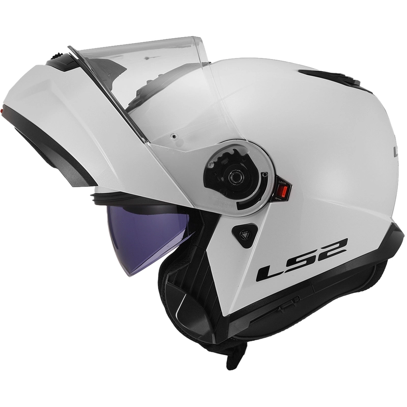 Casca modulara LS2 FF908 Strobe II Alb [1]