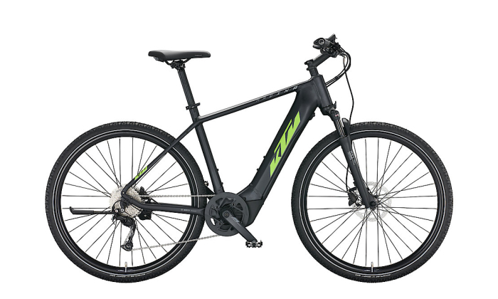 Bicicleta KTM MACINA CROSS 510 BLACK MATT SH ACERA 8 + BOSCH PT-CX5R4 [2]