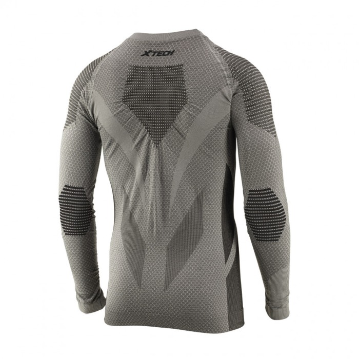 BLUZA TERMICA X-TECH SHARK GRI [2]