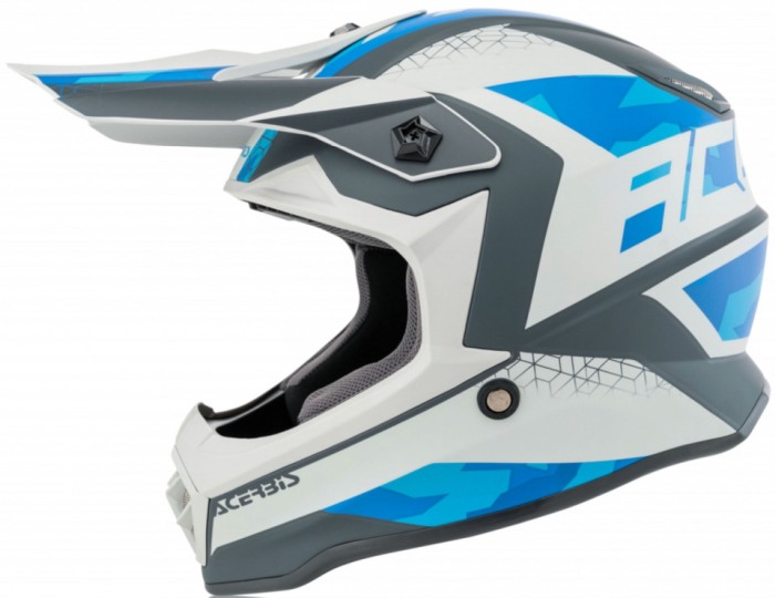 CASCA ACERBIS STEEL JUNIOR ALBASTRU [2]