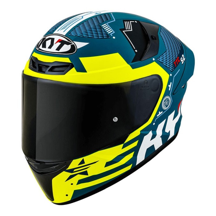 CASCA KYT TT-COURSE FUSELAGE GALBEN [1]