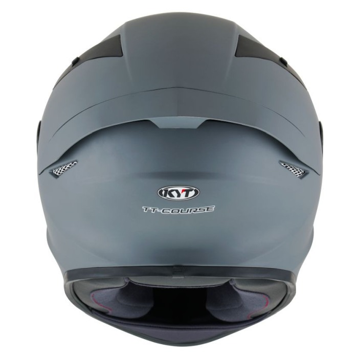 CASCA KYT TT-COURSE PLAIN GRI MAT [3]