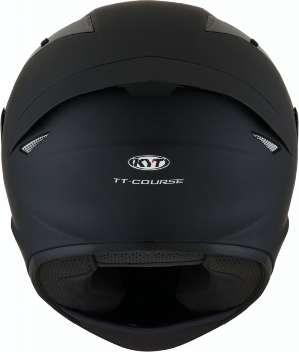 CASCA KYT TT-COURSE PLAIN NEGRU MAT [3]