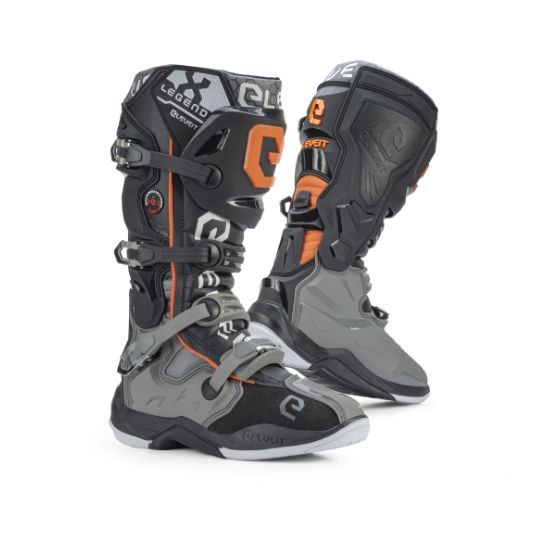 CIZME ELEVEIT X-LEGEND GRI + PORTOCALIU [1]