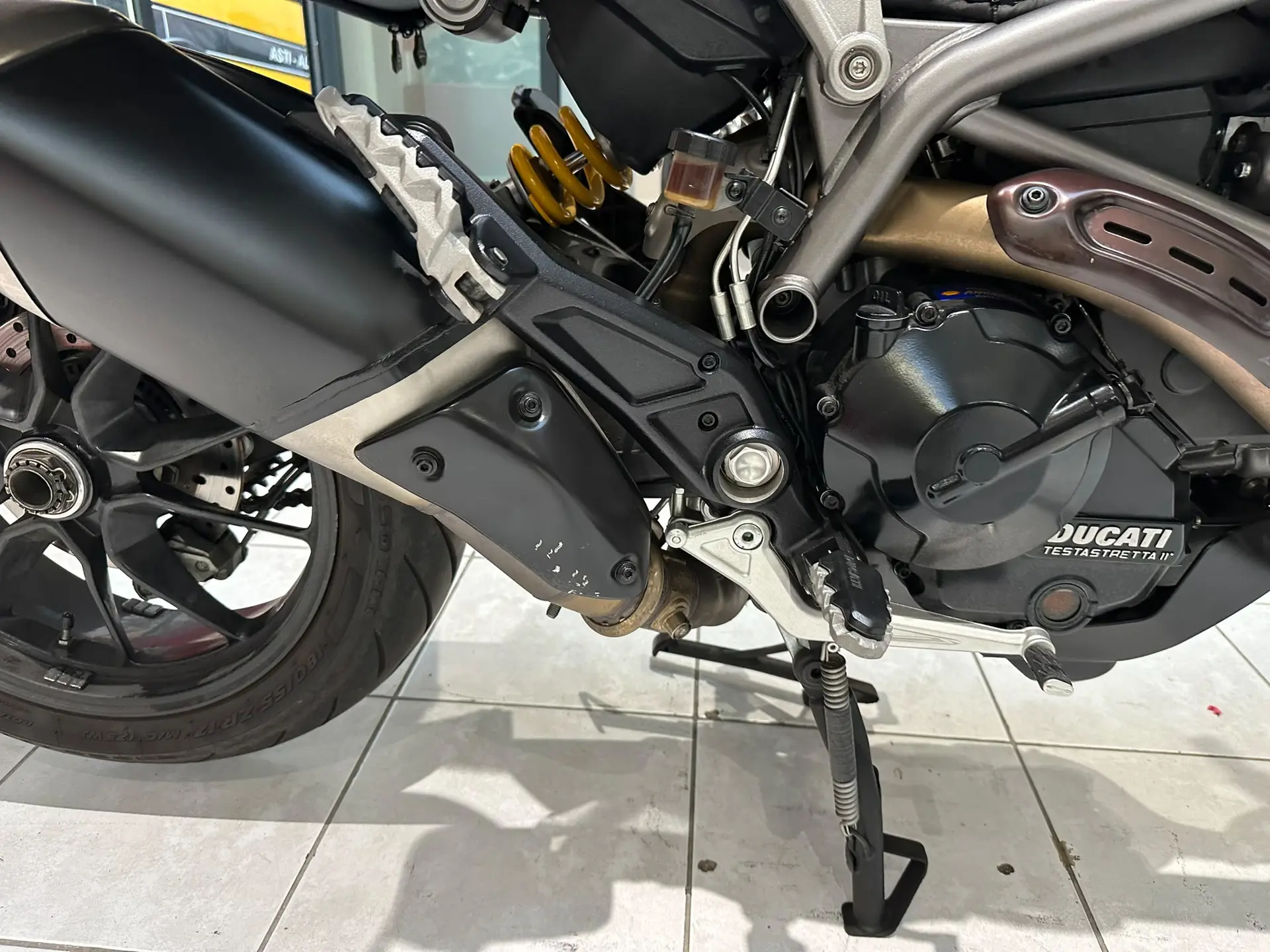 Motocicleta Rulată Ducati Hyperstrada 821 (2015) – 12.138 km, ABS, Valize Ducati & Accesorii Rizoma [6]