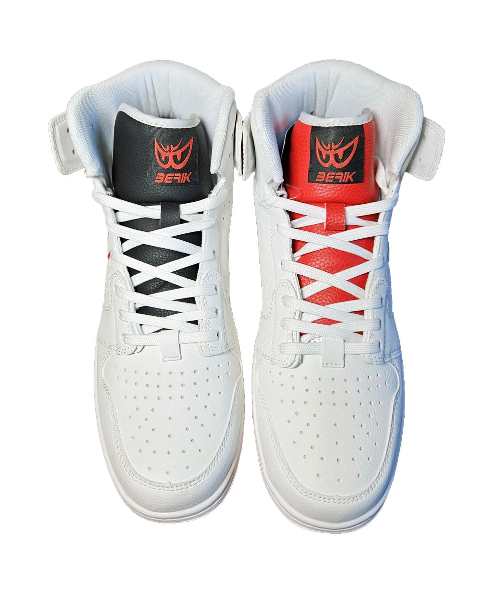 Sneakers BERIK Bi-Color J1 White/Red [4]