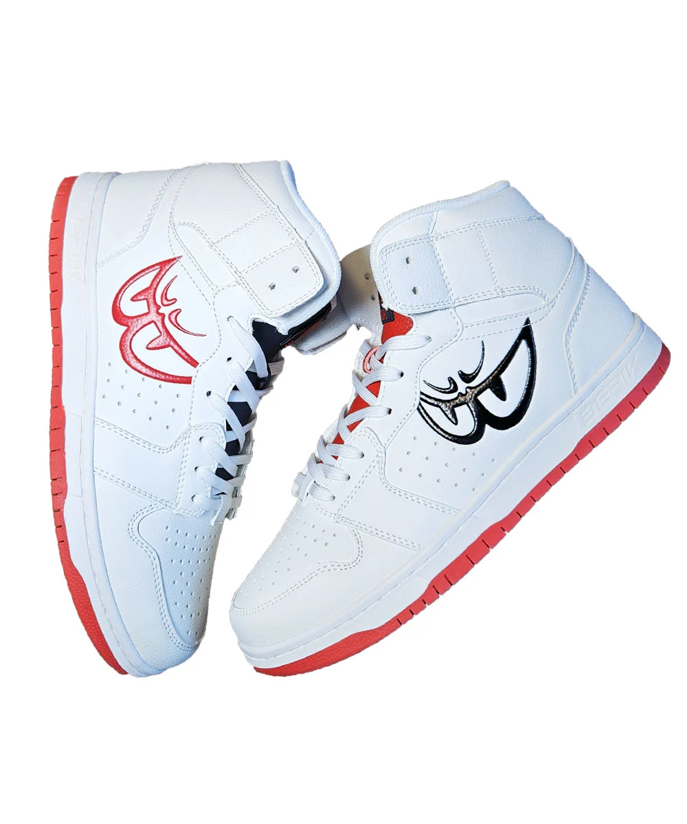 Sneakers BERIK Bi-Color J1 White/Red [5]