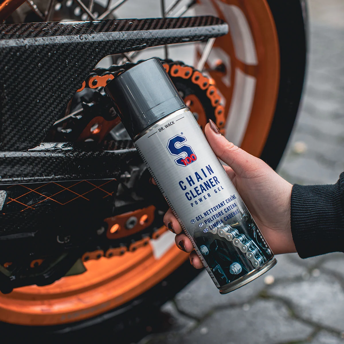 Spray curatare lant S100 Chain Cleaner Power Gel [3]