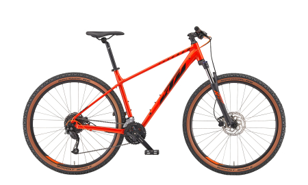 Biciclete KTM - Bicicleta KTM CHICAGO 291 FIRE ORANGE 2X9 SHIMANO ALTUS