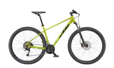 MTB Hardtail - Bicicleta KTM CHICAGO 292 LEMON 2X8 SHIMANO ACERA