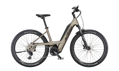 MTB Hardtail - Bicicleta KTM MACINA AERA 671 OAK MATT SH DEORE 10 LG +BOSCH PT-CX6I4