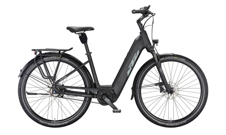 Biciclete electrice - Bicicleta KTM MACINA CITY 610 belt BLACK MATT SH NEXUS 5 + BOSCH PT-CX6I4