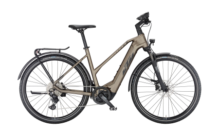 Off-Road/Ybrid - Bicicleta KTM MACINA CROSS LFC OAK MATT SH DEORE 10 LG +BOSCH PT-CX7K4