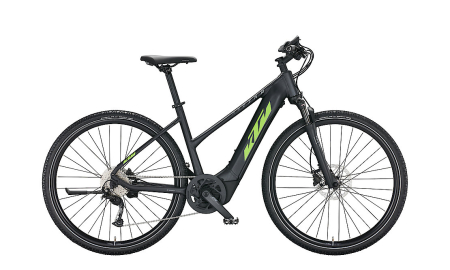 Off-Road/Ybrid - Bicicleta KTM MACINA CROSS 510 BLACK MATT SH ACERA 8 + BOSCH PT-CX5R4