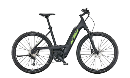 Bicicleta KTM MACINA CROSS 510 BLACK MATT SH ACERA 8 + BOSCH PT-CX5R4 [2]