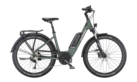 Biciclete electrice - Bicicleta KTM MACINA GRAN P510 MOSS GREY MATT SH ALIVIO 9 + BOSCH SI-P5I2