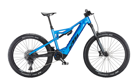 Biciclete electrice - Bicicleta KTM MACINA KAPOHO 7973 METALLIC BLUE SRAM SX 12 + BOSCH PT-CX7R4