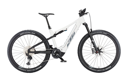 Biciclete electrice - Bicicleta KTM MACINA CHACANA 791 METALLIC WHITE SH DEORE XT 12 +BOSCH PT-CX7K4