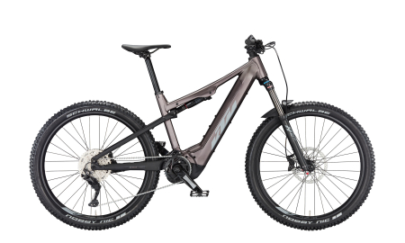 MTB Fully - Bicicleta KTM MACINA LYCAN 571 GLORIOUS ELDERBERRY MATT SH DEORE 10 + BOSCH PT-CX5R4