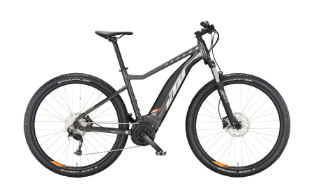 MTB Hardtail - Bicicleta KTM MACINA RIDE 591 MACHINE GREY SH ALIVIO 9 + BOSCH UC-A+5P2