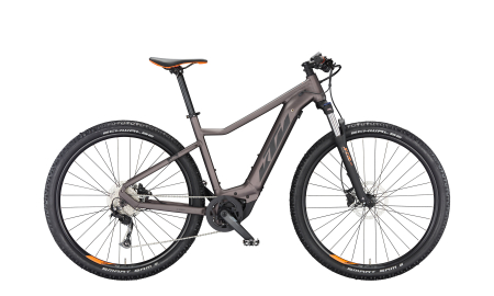 MTB Hardtail - Bicicleta KTM MACINA RACE 592 ELDERBERRY MATT SH ALIVIO 9 + BOSCH PT-CX5P2