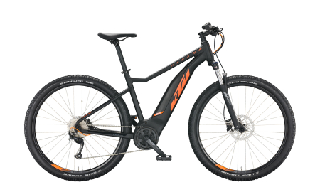 MTB Hardtail - Bicicleta KTM MACINA RIDE 591 LTD BLACK SH ALTUS 9 + BOSCH UC-A+5P2