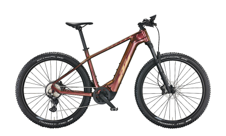 MTB Hardtail - Bicicleta KTM MACINA TEAM 792 FLAMING BLACK SH DEORE 10 LG +BOSCH PT-CX7K4