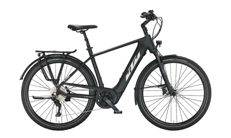 Off-Road/Trekking - Bicicleta KTM MACINA TOUR CX 510 GP-FLIP MATT (SILVER+GREEN) SH DEORE 10 + BOSCH PT-CX5I4