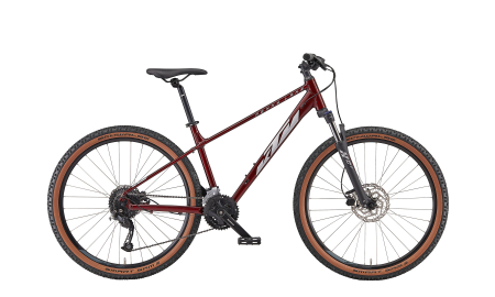 MTB Hardtail - Bicicleta KTM PENNY LANE 271 NIGHT RED 2X9 SHIMANO ALTUS