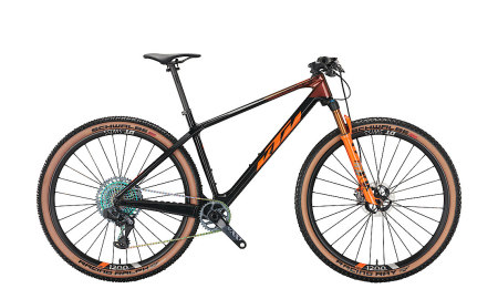 MTB Hardtail - Bicicleta KTM MYROON EXONIC TRANSPARENT ORANGE SRAM XX1 AXS 12