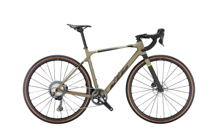 Biciclete - Bicicleta KTM X-STRADA ELITE OLIVE GREY MATT SHIMANO GRX 1X11