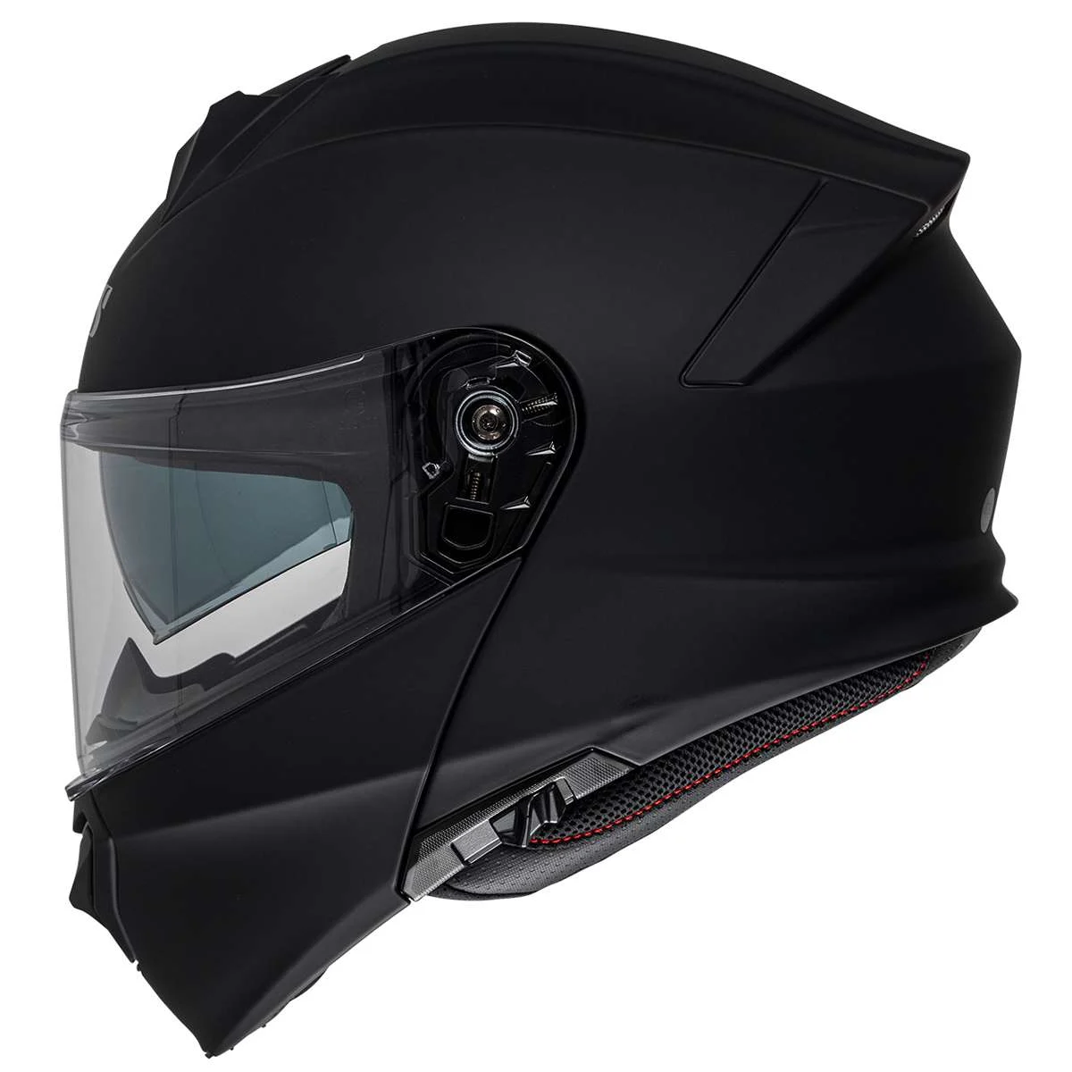 Flip-Up - Cască modulară iXS301 1.0 negru mat – ochelari de soare, ventilație și confort sporit