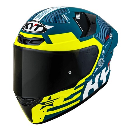 Full face - CASCA KYT TT-COURSE FUSELAGE GALBEN