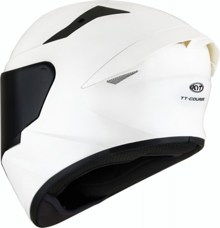 CASCA KYT TT-COURSE PLAIN ALB [2]