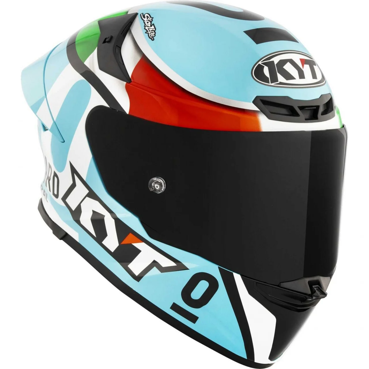 Casca KYT TT-Revo Leopard Replica Tricolore /E06 [2]