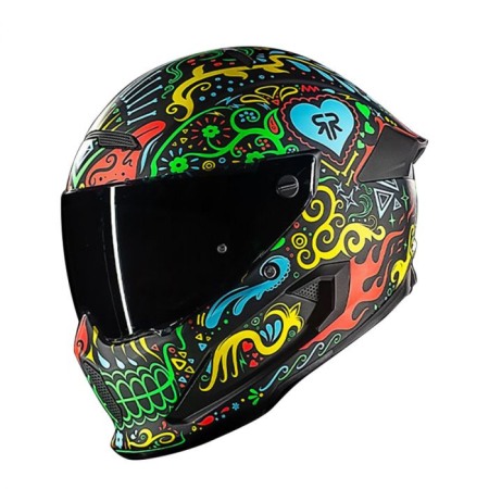 Full face - CASCA RUROC ATLAS 3.0 CINCO DE MADNESS