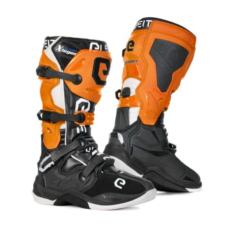 Încălțăminte - CIZME ELEVEIT X LEGEND NEGRU+PORTOCALIU