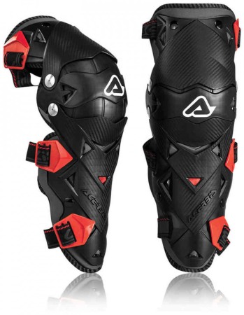 Echipamente - GENUNCHIERE ACERBIS IMPACT EVO 3.0 NEGRU+ROSU