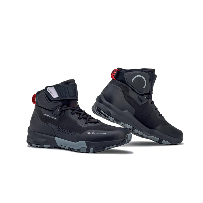 Cizme - GHETE ELEVEIT STRATOS E-DRY Black/Red